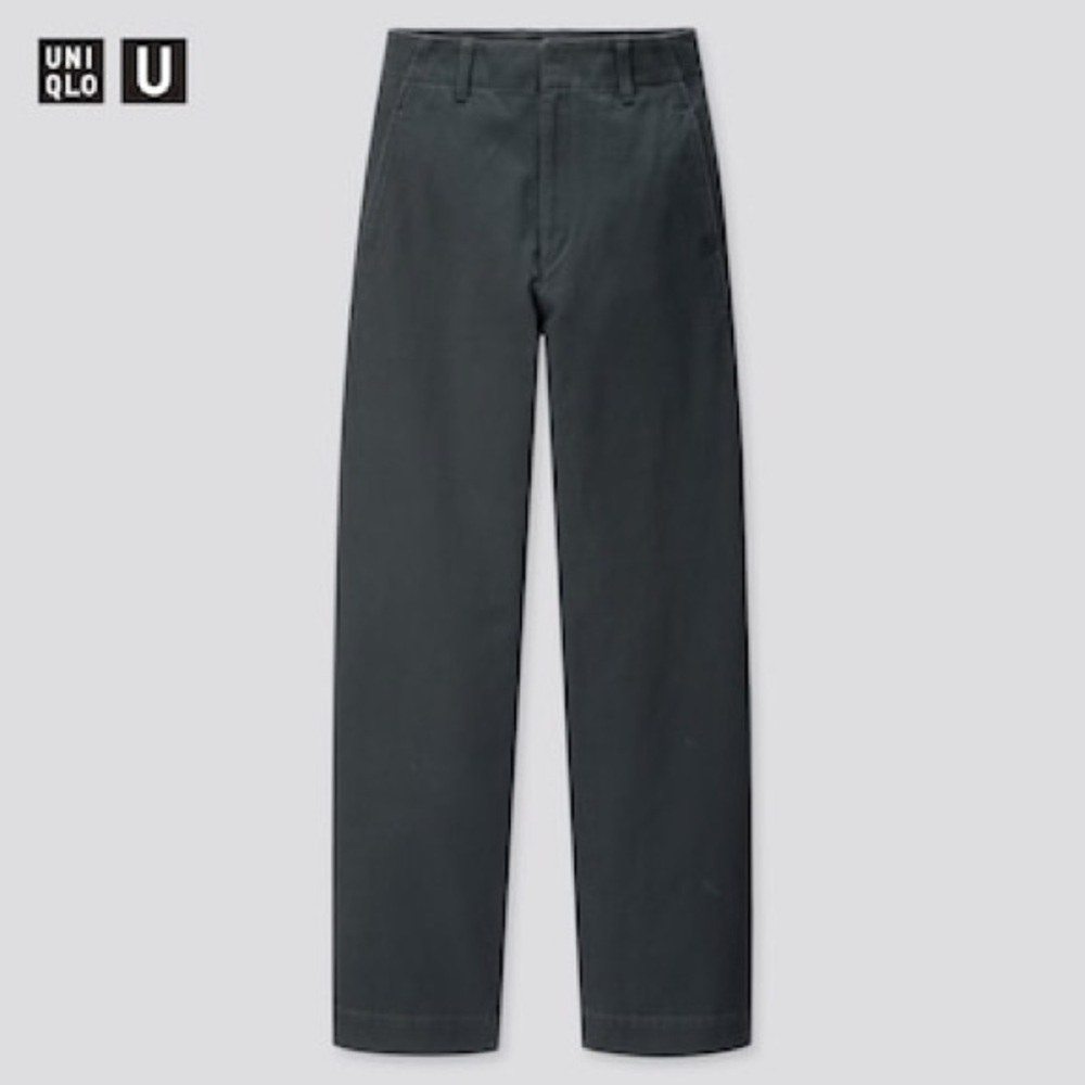 NWT Blue Uniqlo Wide Pants